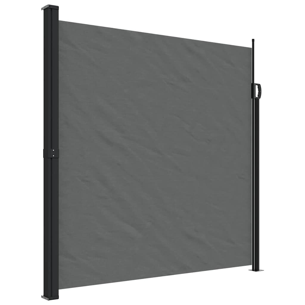 Vidaxl Toldo Lateral Retráctil Gris Antracita 200x600 Cm_0