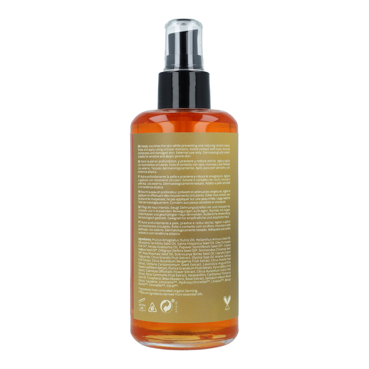 Aceite Corporal Golden Radiance Freshly 200ml