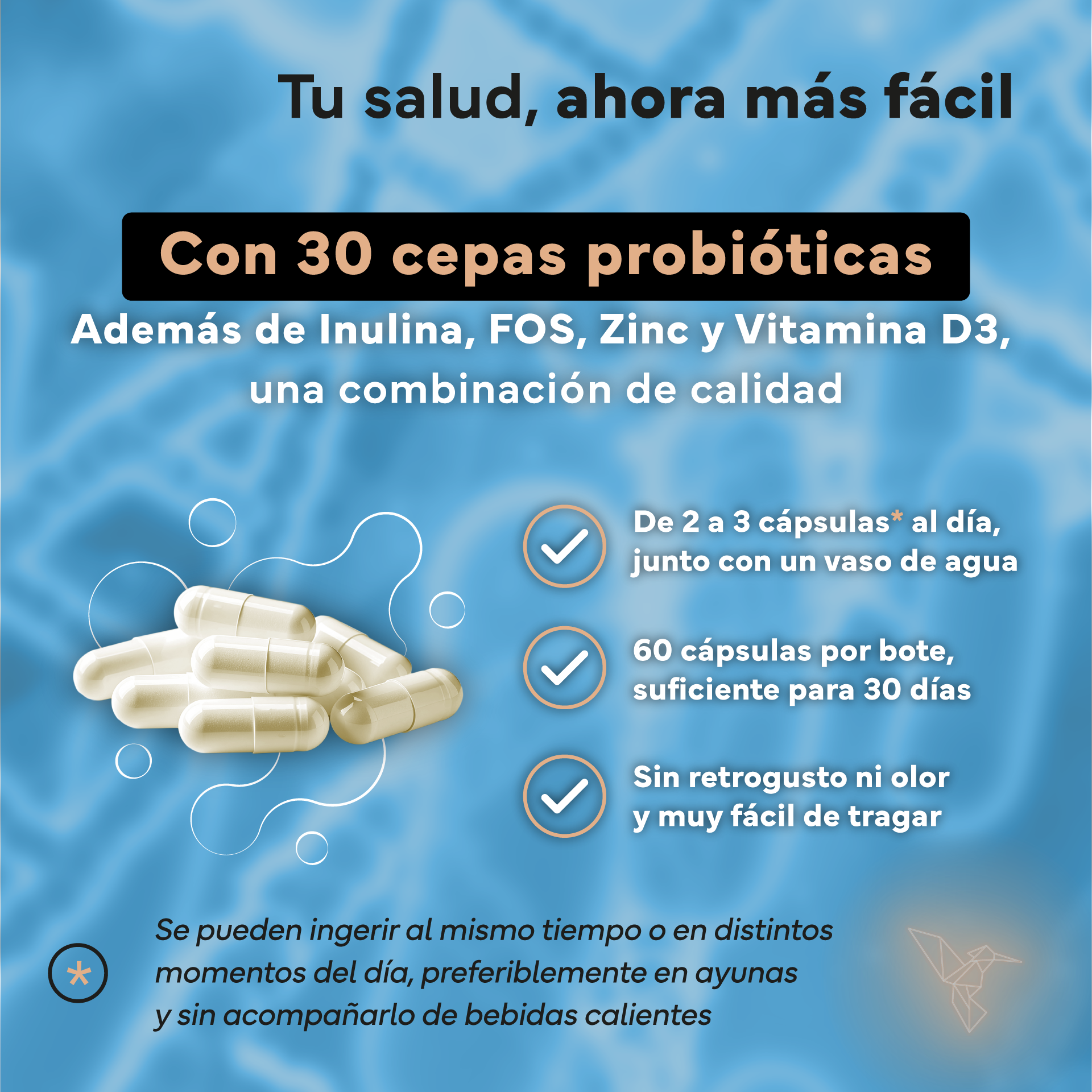 Pack 2x Probiótico Full Spectrum Complex Con Prebióticos De Sevens Nutrition. Salud Digestiva Y Sistema Inmune_4