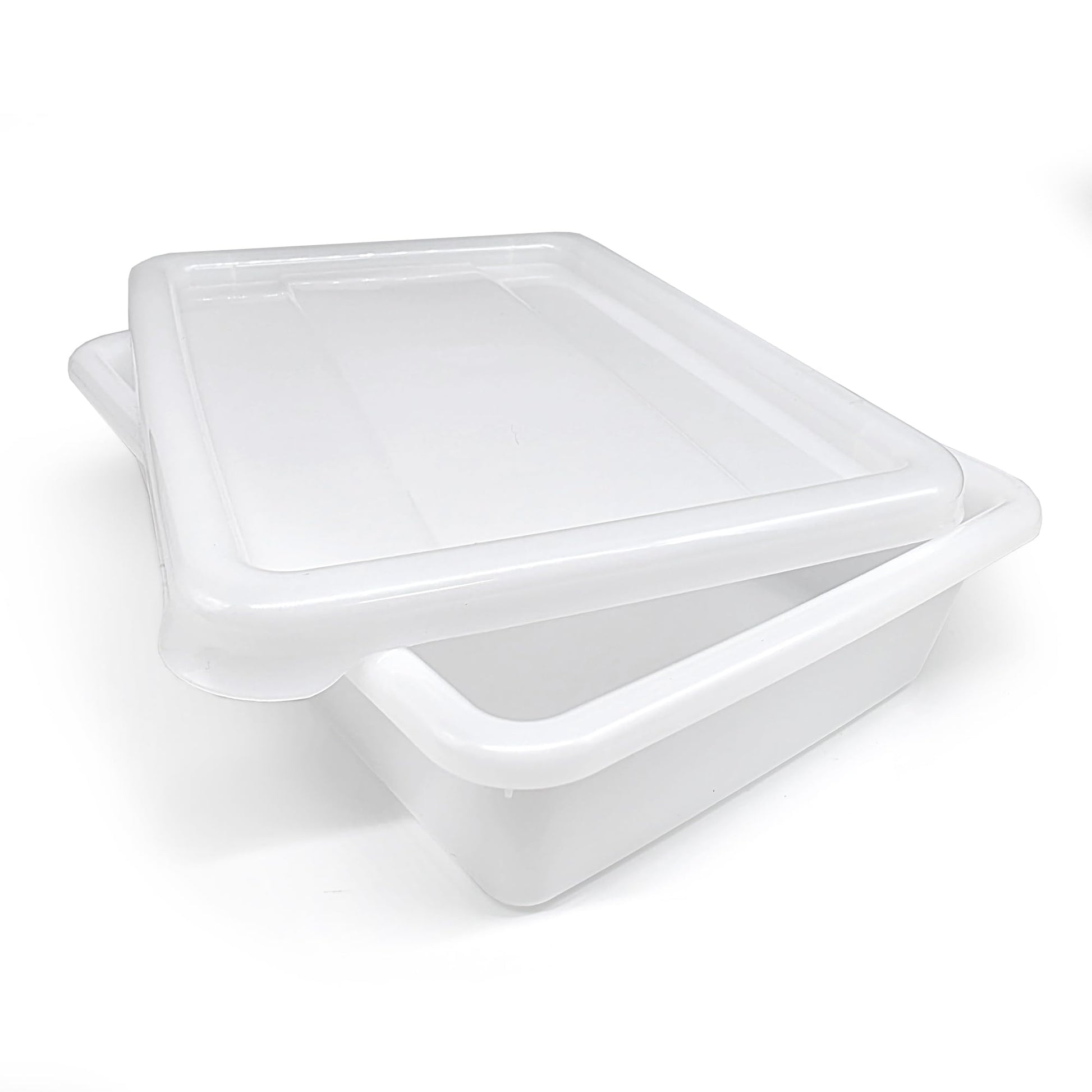 12 Bandejas Uso Alimentario Con Tapa: 1,2l Sin Bpa's (21,3 X 15,7 X 6,3cm) - Restaurantes, Hostelería, Cocinas, Catering_0