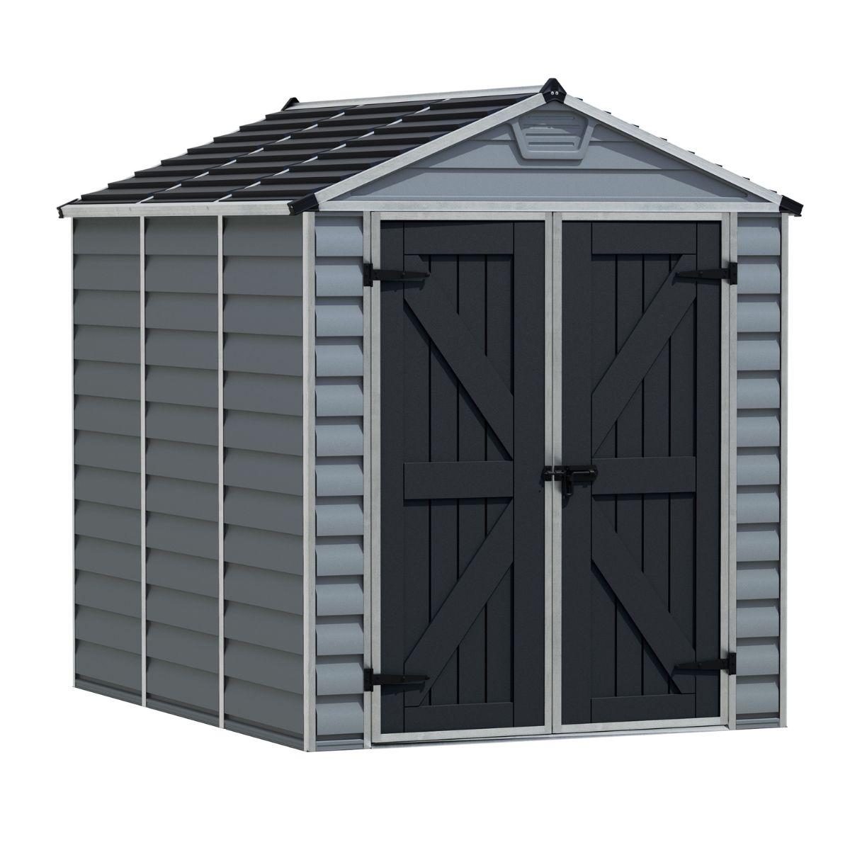 Cobertizo de jardín Skylight Deco gris deco Canopia by Palram 185x304 cm