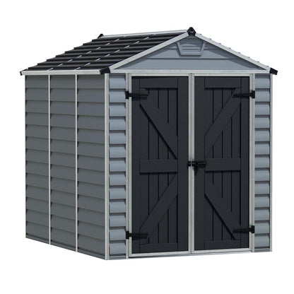 Cobertizo de jardín Skylight Deco gris deco Canopia by Palram 185x304 cm