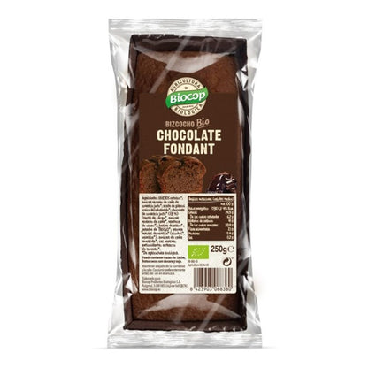 Bizcocho de Chocolate Fondant Biocop 250 g