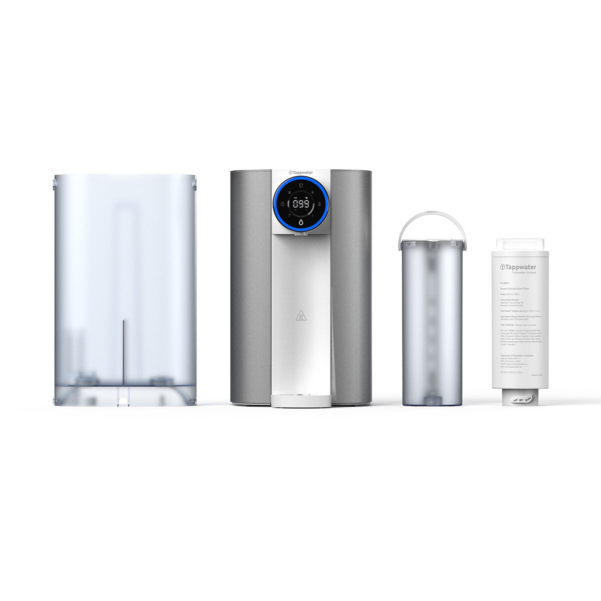 Purificador de agua de sobremesa Countertop RO SMR Tappwater