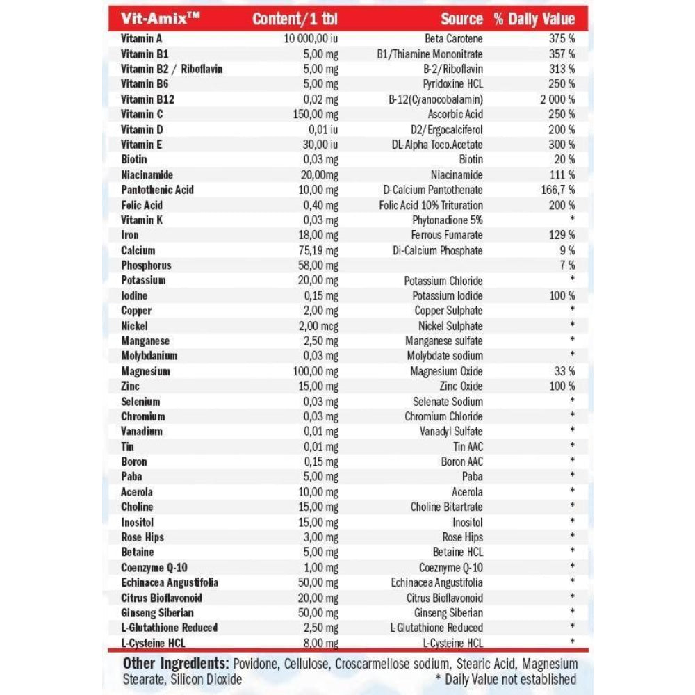 Multi Mega Stack 120 Tab