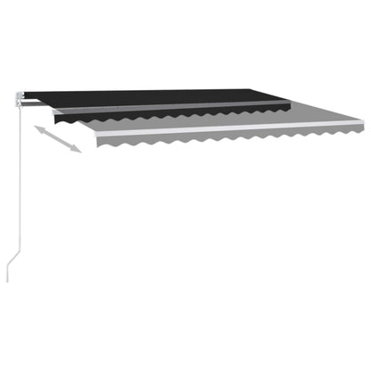 Toldo Retráctil Manual Gris Antracita 400x350 Cm_5
