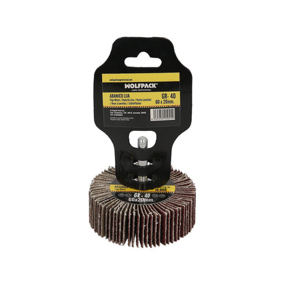 Abanico Lija Grano 40 Medida Ø 60 X 20 Mm. Disco Abrasivo Laminas, Ruedas Mil Hojas, Ruedas Abrasivas,lijado,desbaste,pulir