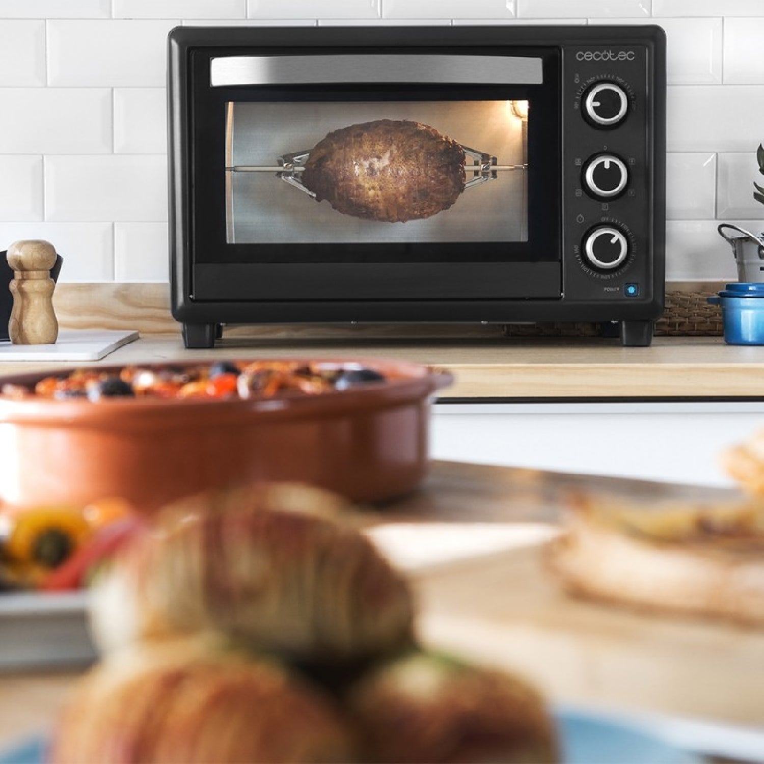 Cecotec Horno De Sobremesa Horno De Sobremesa Bake&toast 3090 Black Gyro_4