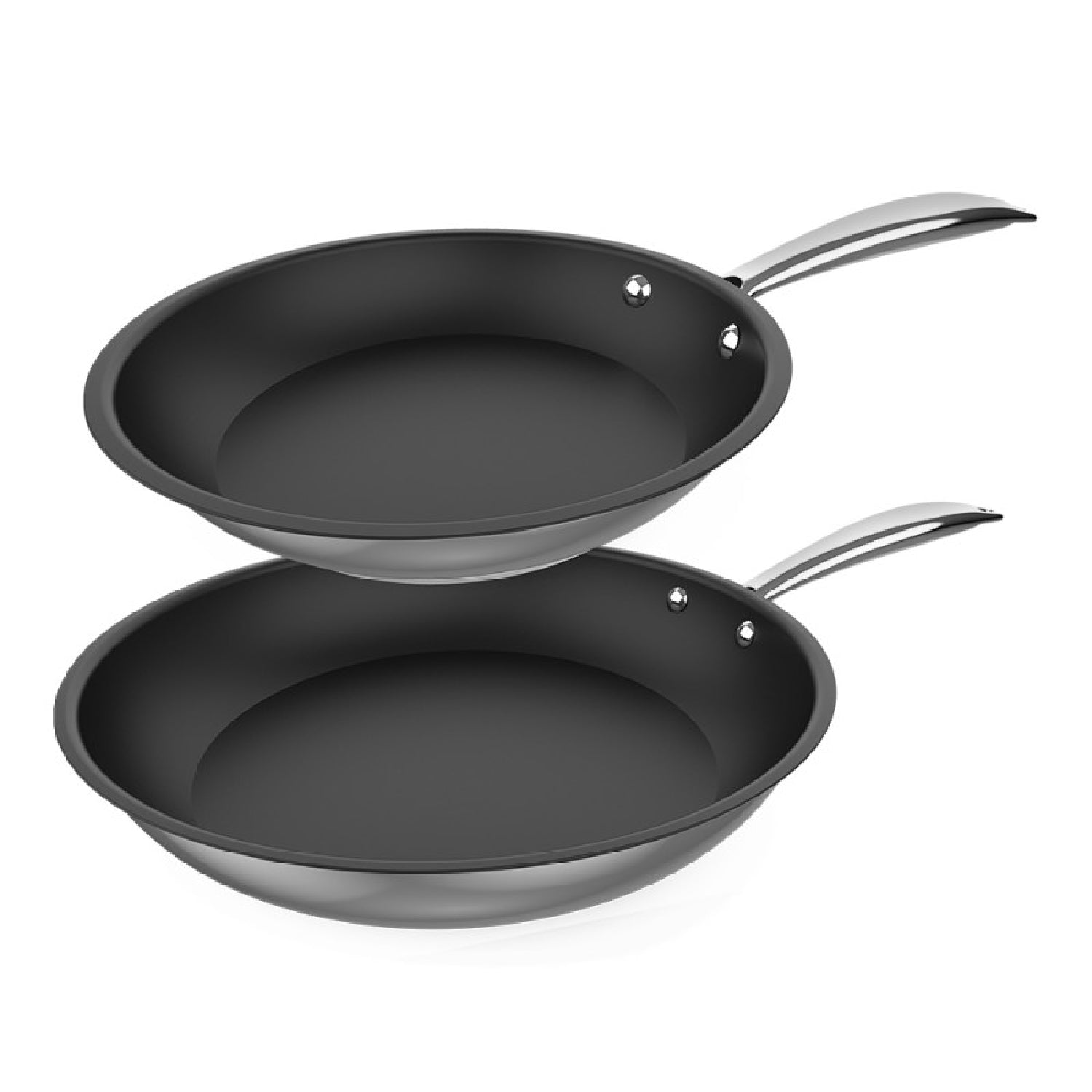 Cecotec Set De Sartenes Set De Sartenes Polka Classy 20-24 Bucket Set Steel_0