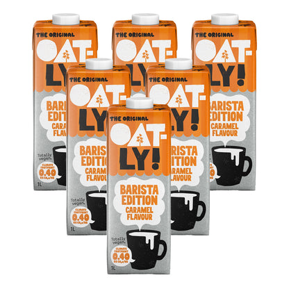 Pack 6x Bebida Barista de Avena y Caramelo Oatly 1L