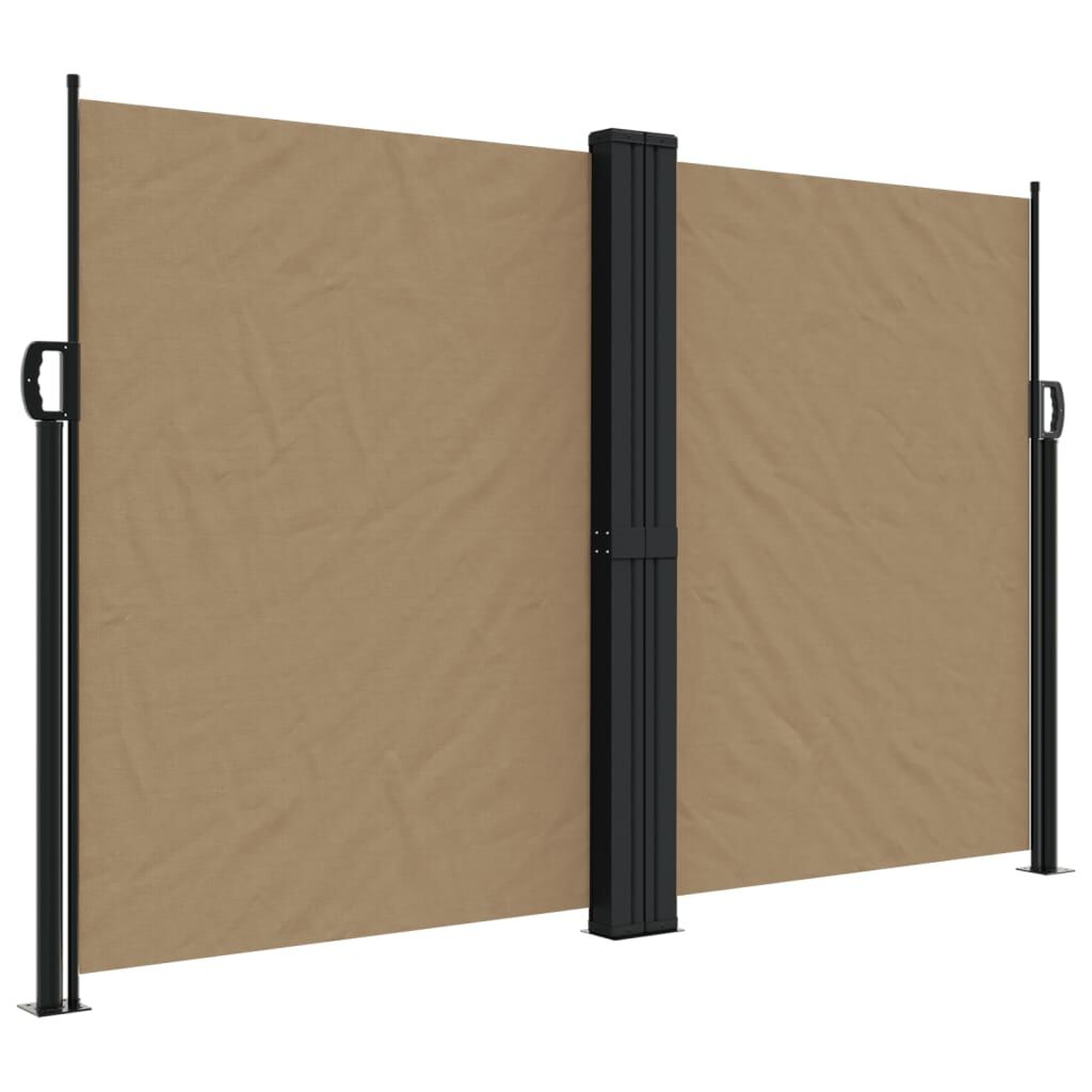 Vidaxl Toldo Lateral Retráctil Gris Taupe 160x1200 Cm_0