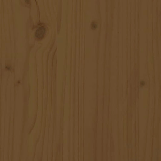 Cama Para Perros Madera Maciza Pino Marrón Miel 71,5x54x9 Cm / Vetonek_0