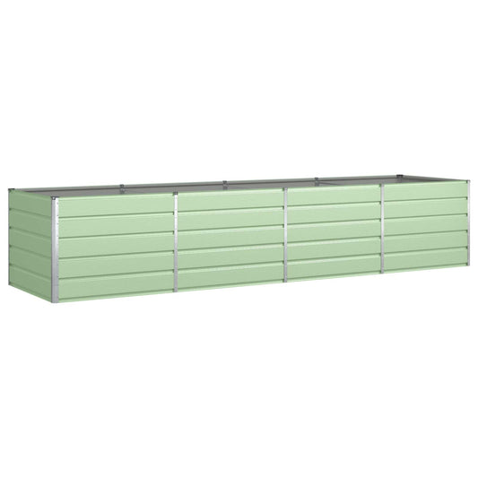 Jardinera Verde Pastel 385 X 100 X 75 Cm Acero Galvanizado_0