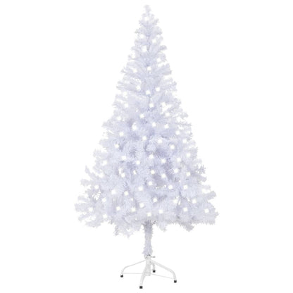 Vidaxl Árbol De Navidad Artificial Con Leds Y Soporte 120 Cm 230 Ramas_0