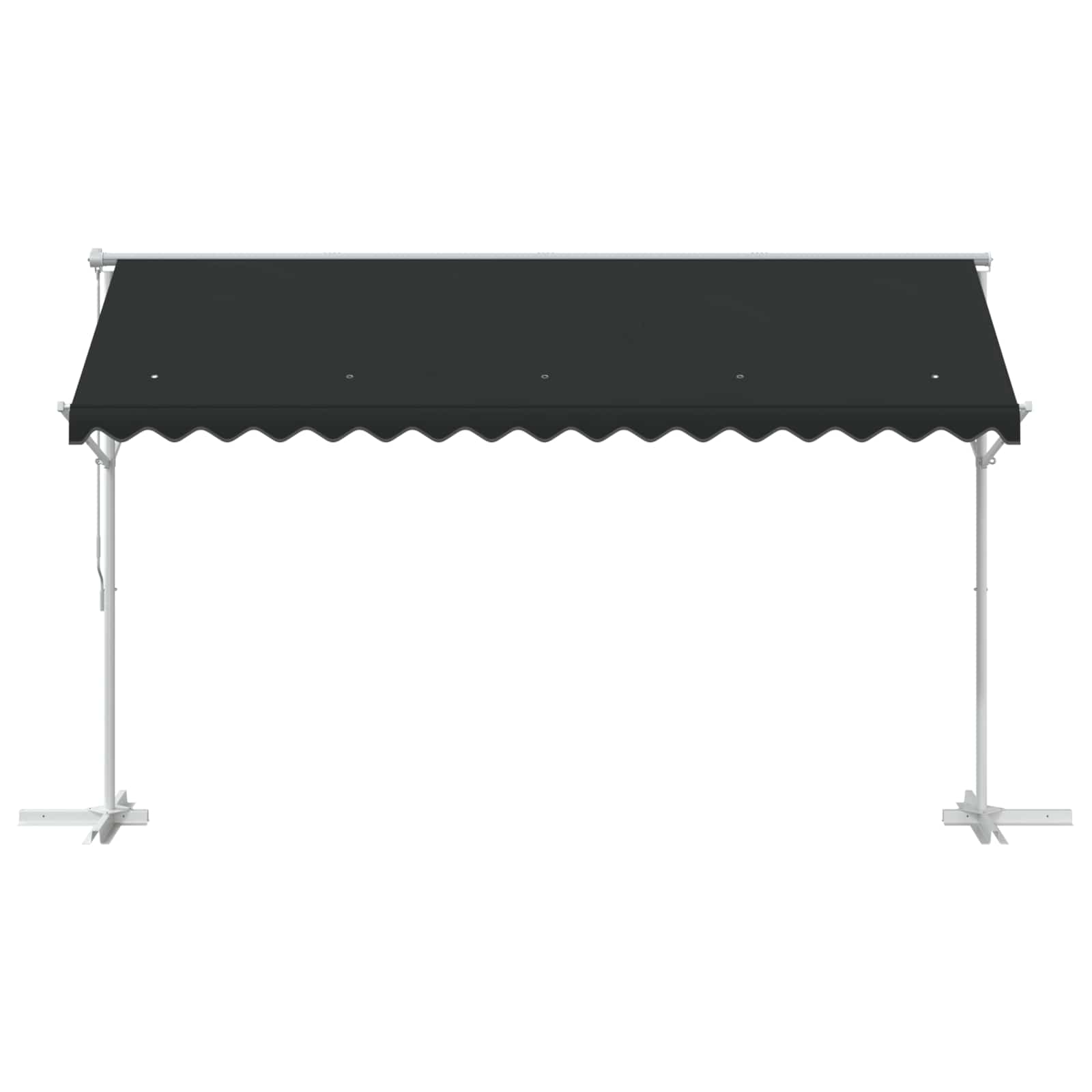Toldo Independiente 4 X 3 M Poliéster Gris Antracita_3
