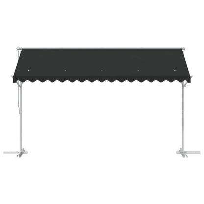 Toldo Independiente 4 X 3 M Poliéster Gris Antracita_3