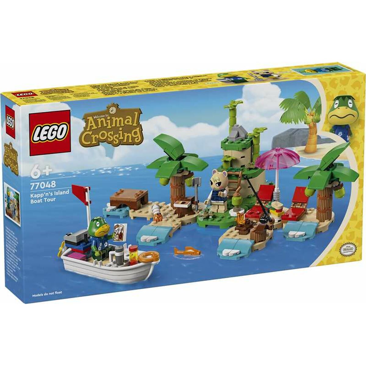 Juego De Construcción Lego Animal Crossing Paseo En Barco Por La Isla De Kapp'n_0