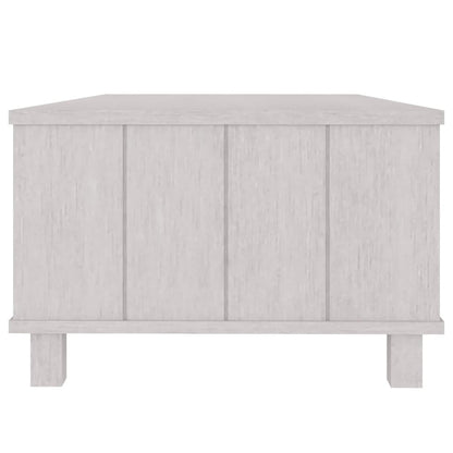Mesa De Centro Hamar Madera Maciza De Pino Blanco 100x55x35 Cm_4