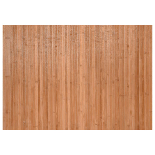 Vidaxl Alfombra Rectangular Bambú Color Natural 70x100 Cm_0