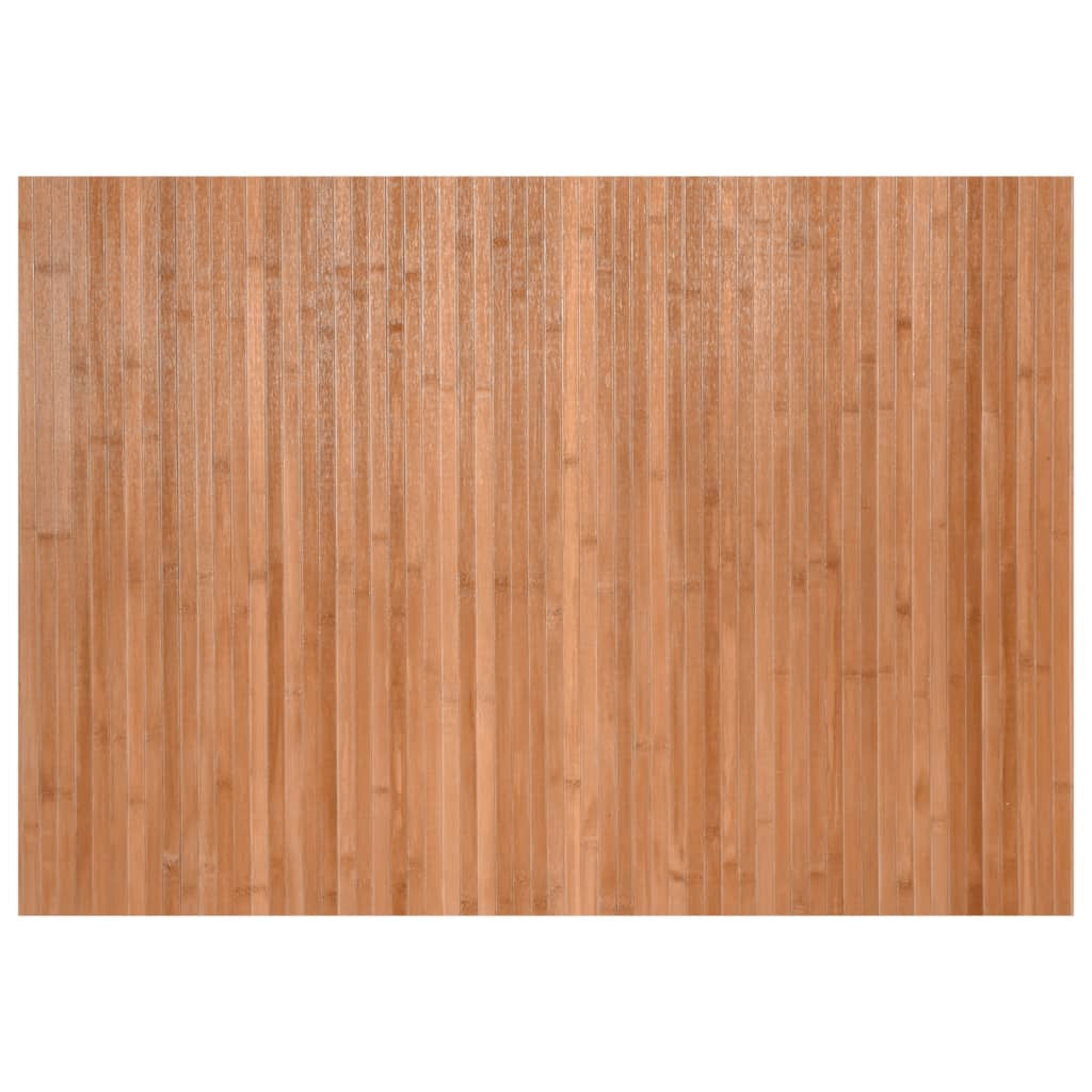 Vidaxl Alfombra Rectangular Bambú Color Natural 70x100 Cm_0