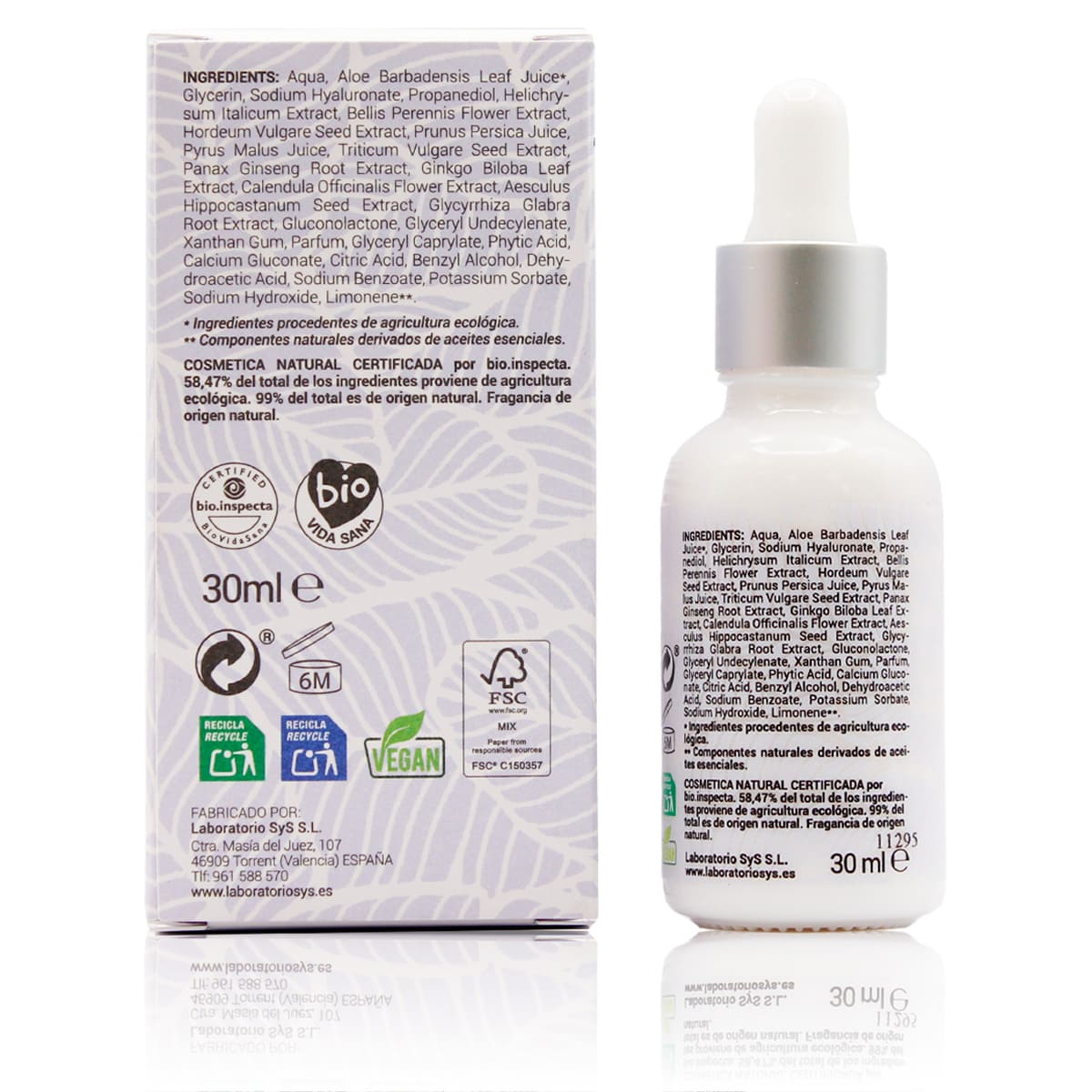 Sérum Facial Detox Labnatur Bio 30 ml | Revitaliza, Hidrata y Protege | Luminosidad y Efecto Antifatiga | Vegano_1