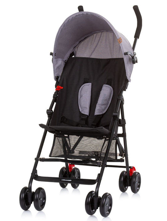 Silla De Paseo Ligera Y Compacta Amaya Grey Linen_0