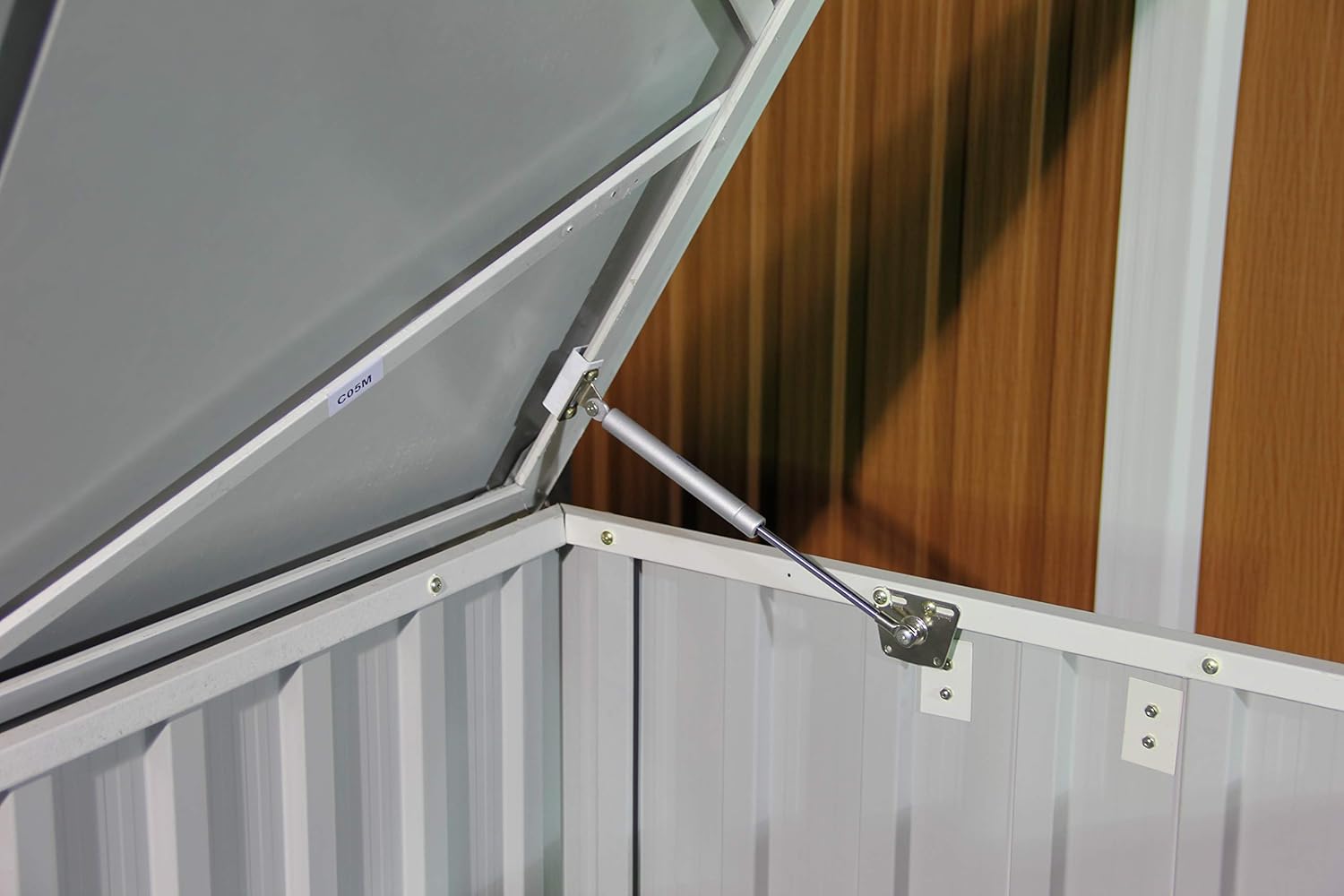 Duramax - Arcón Baúl - Apolo 585 L - Metal - Color Gris Antracita -  -_2