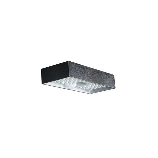 Elbat Lampara Solar Led - 230x97x42.7mm - 6w, 900 Lumenes - Luz Blanca 4000k - Sensor De Movimiento - Color Negro_0