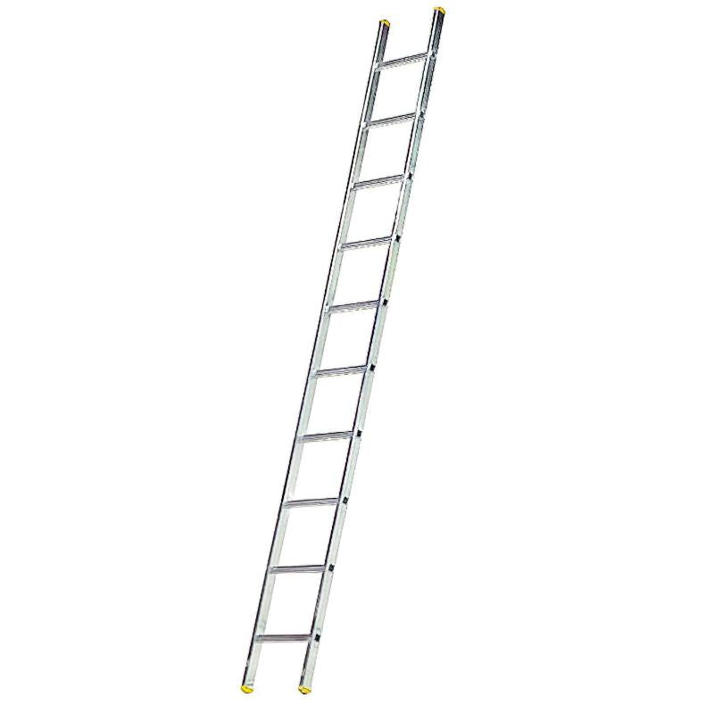 Escalera Aluminio 1 Tramo, 14 Peldaños. Antideslizante, Resistente._0