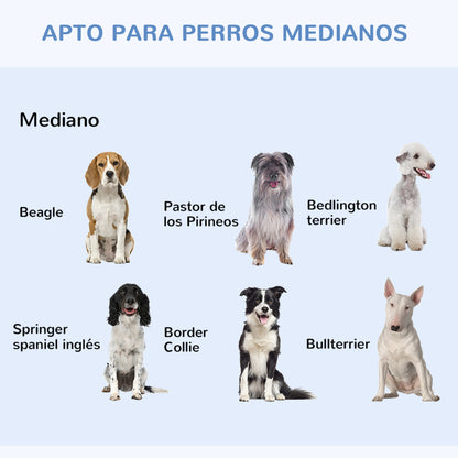 Pawhut Transportín Jaula De Transporte De Metal Para Perro 90x57,5x62 Cm Negro_4