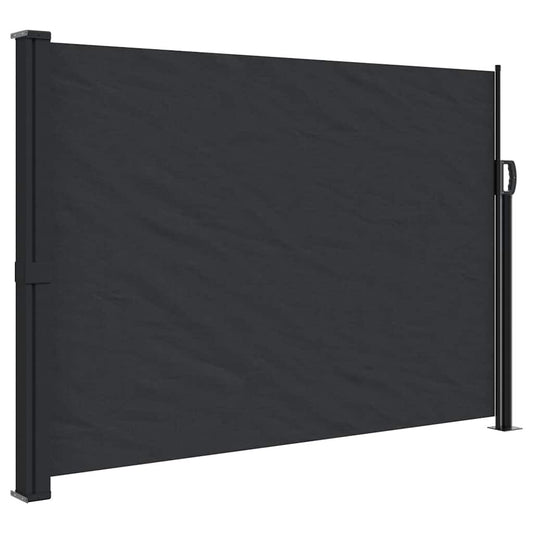 Vidaxl Toldo Lateral Retráctil Negro 140x600 Cm_0