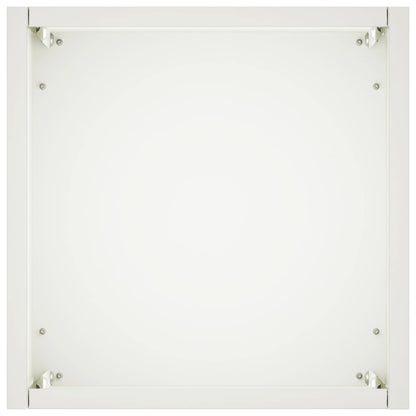 Macetero De Jardín Blanco 20 X 20 X 40 Cm_3