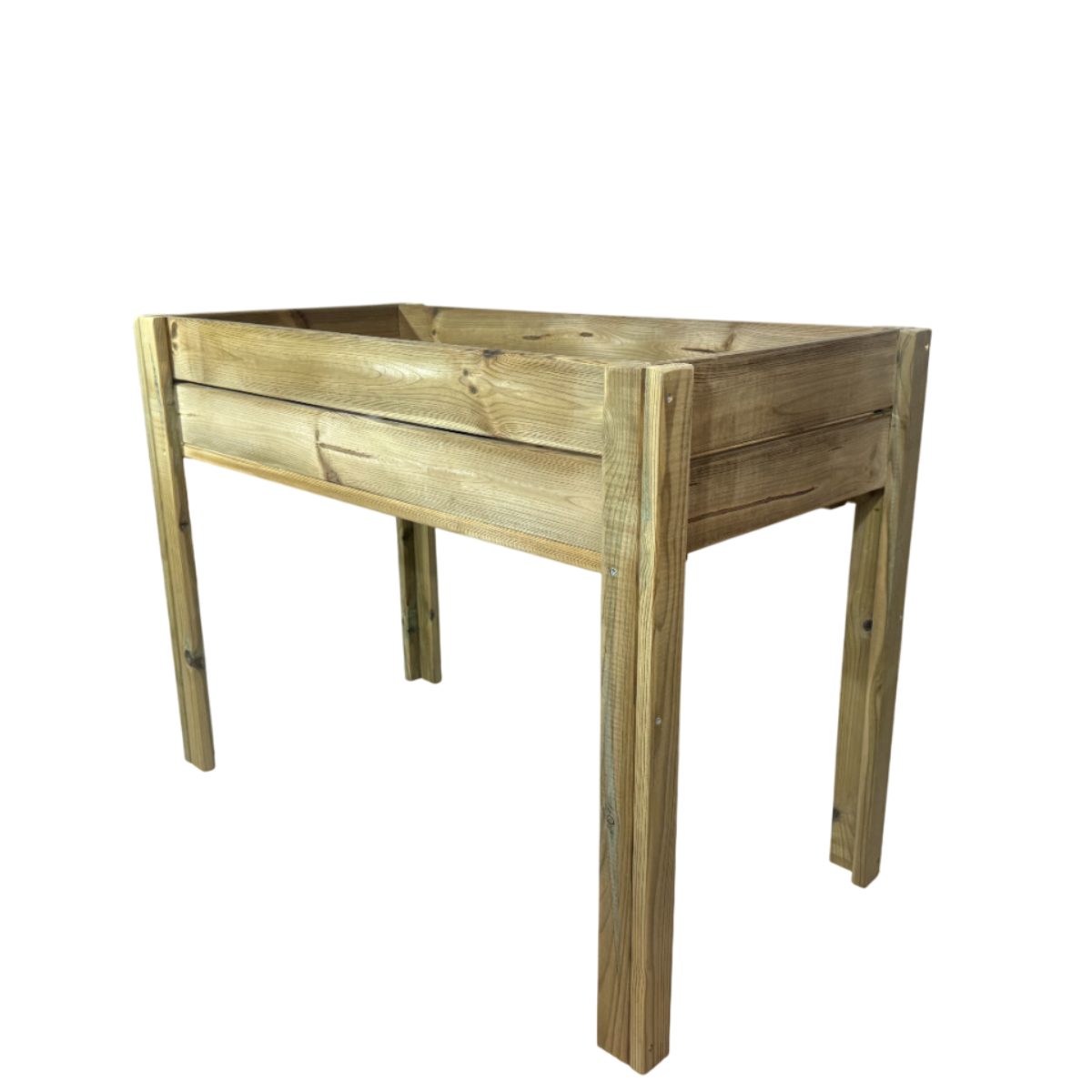 Mesa De Cultivo Nika  Madera Rectangular 100x50x74 Cm - Vidahuerto.