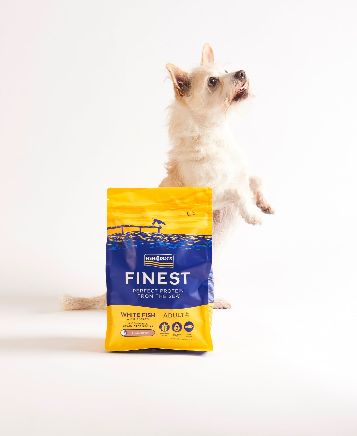 Fish4dogs Pienso Razas Pequeñas Sin Cereales – Pescado Blanco Y Patata