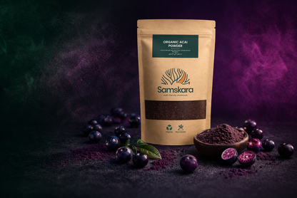 Açaí Liofilizado En Polvo Bio - 250g | Superalimento Ecológico Vegano Para Batidos, Smoothies Y Zumos_2