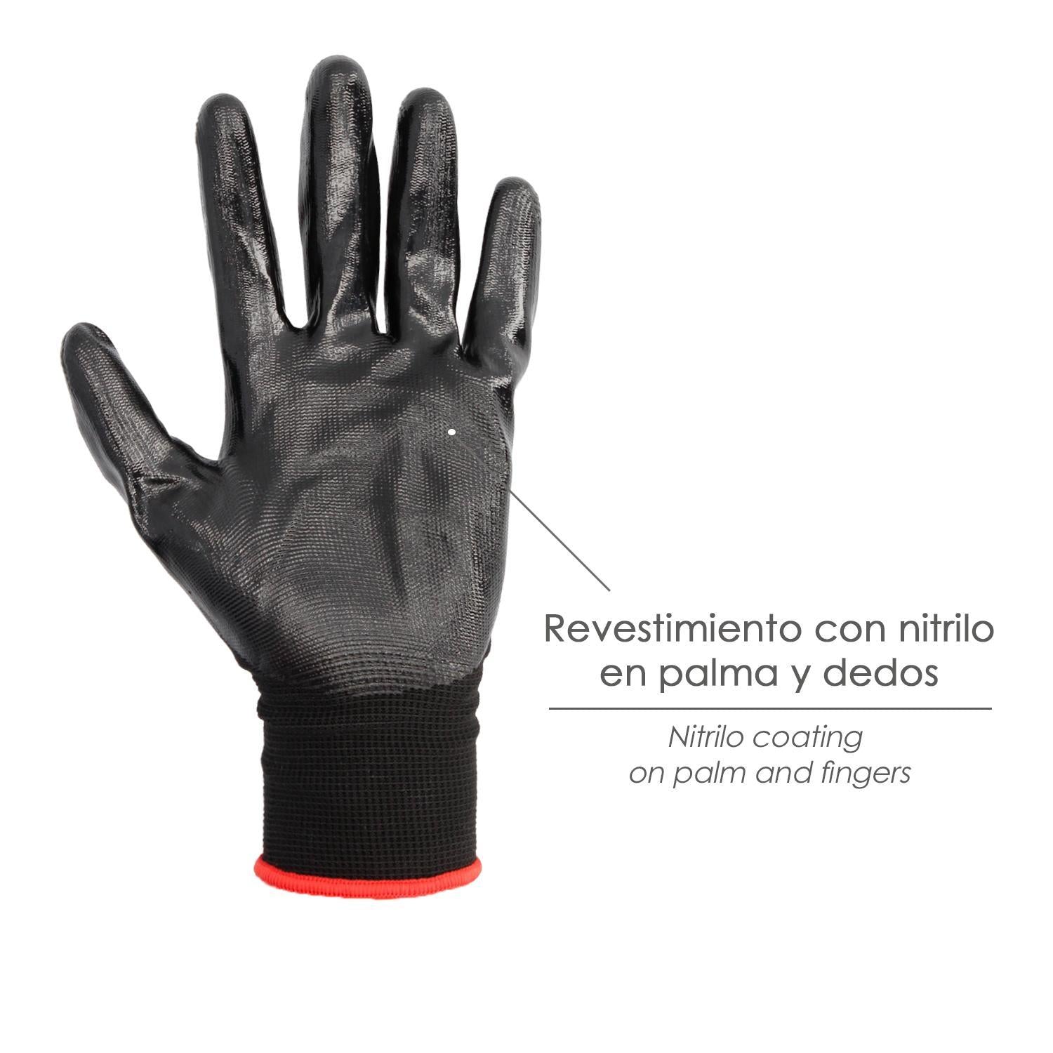 Guantes Nitrilo / Nylon Impregnado 9 (par)_1