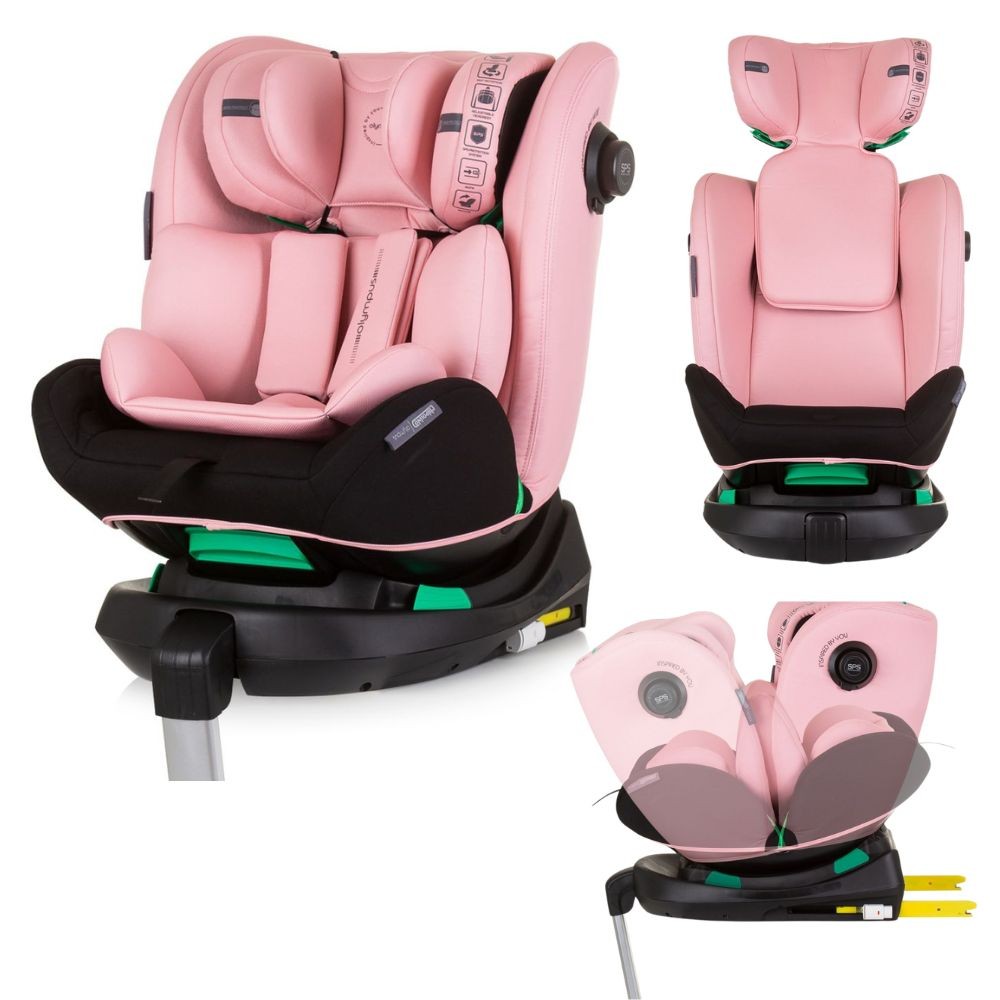 Silla De Coche Olympus 360 I-size 40-150 Cm Flamingo_0