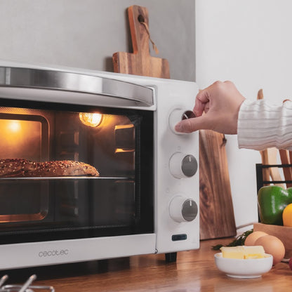 Cecotec Horno De Sobremesa Tostador 24 L Bake&toast 2400 White. 1500 W 3 Modos De Calor Temporizador Temperatura Regulab_2