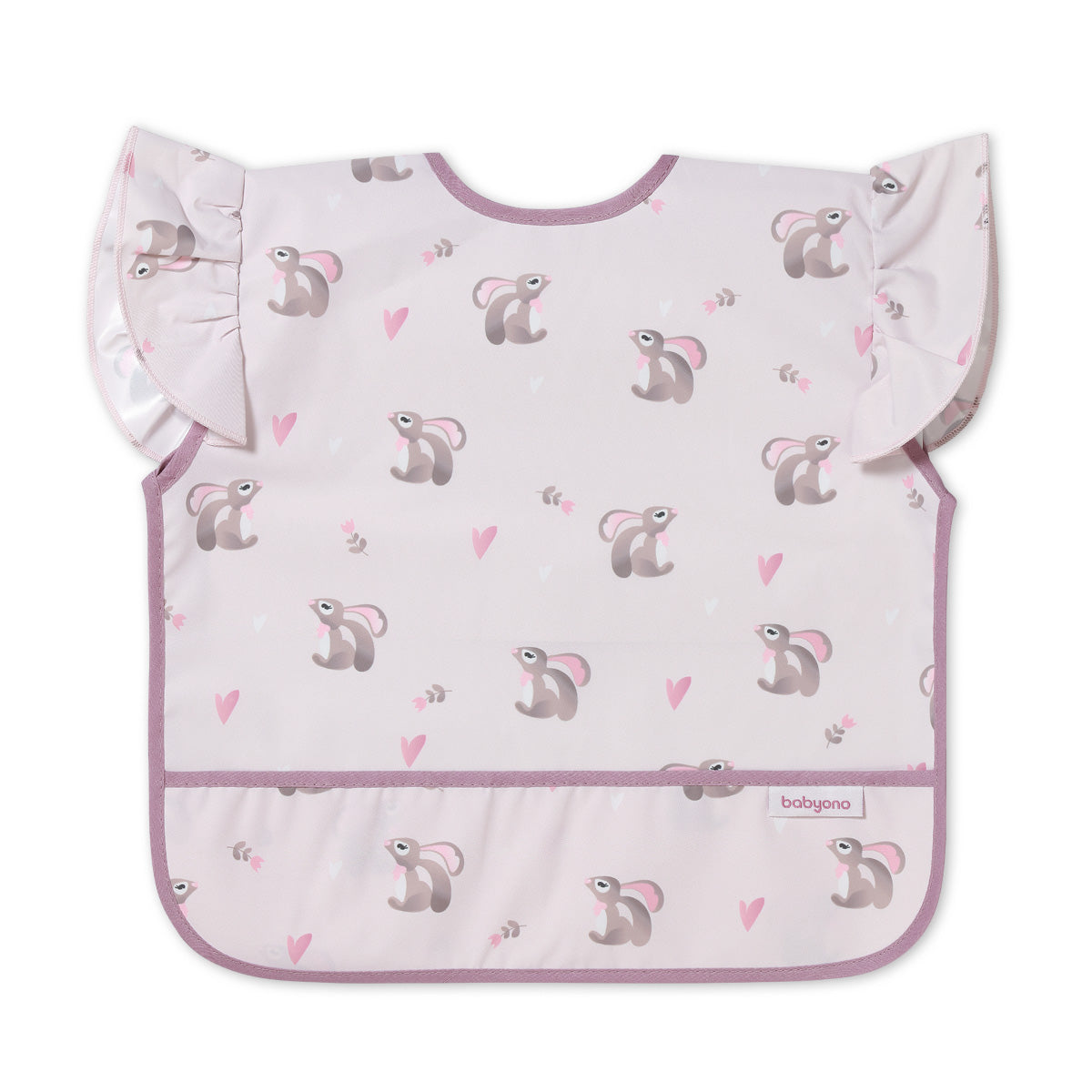 Babyono Babero Blw Largo Impermeable 6m A 2 Años_2