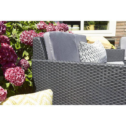 Conjunto muebles de jardín Chicago Lounge Grafito  Keter