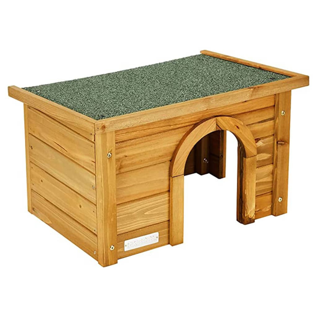Kerbl Cabaña Para Roedores Madera Esmaltada 45x32x27 Cm_0