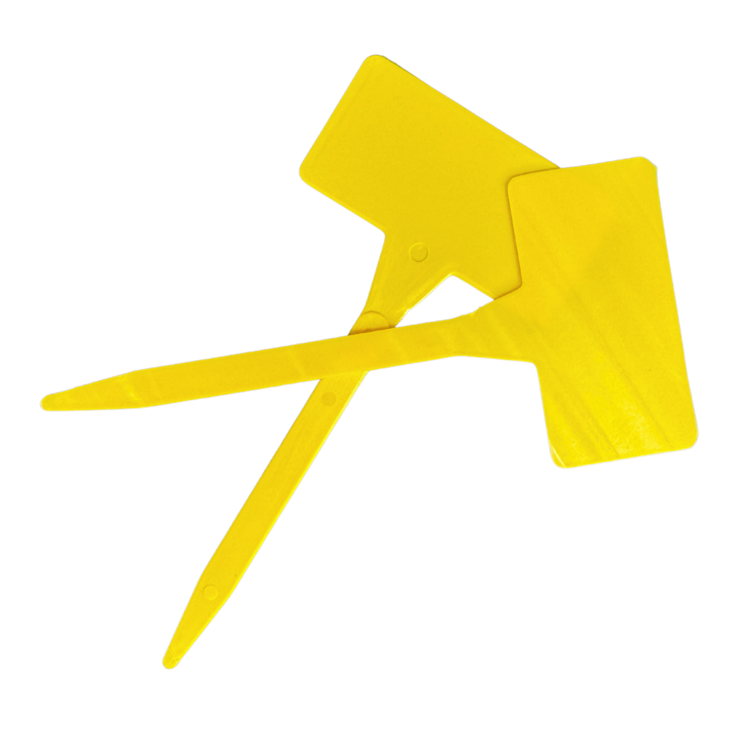 Etiqueta Para Planta Amarilla 17 Cm 100 Unidades_0