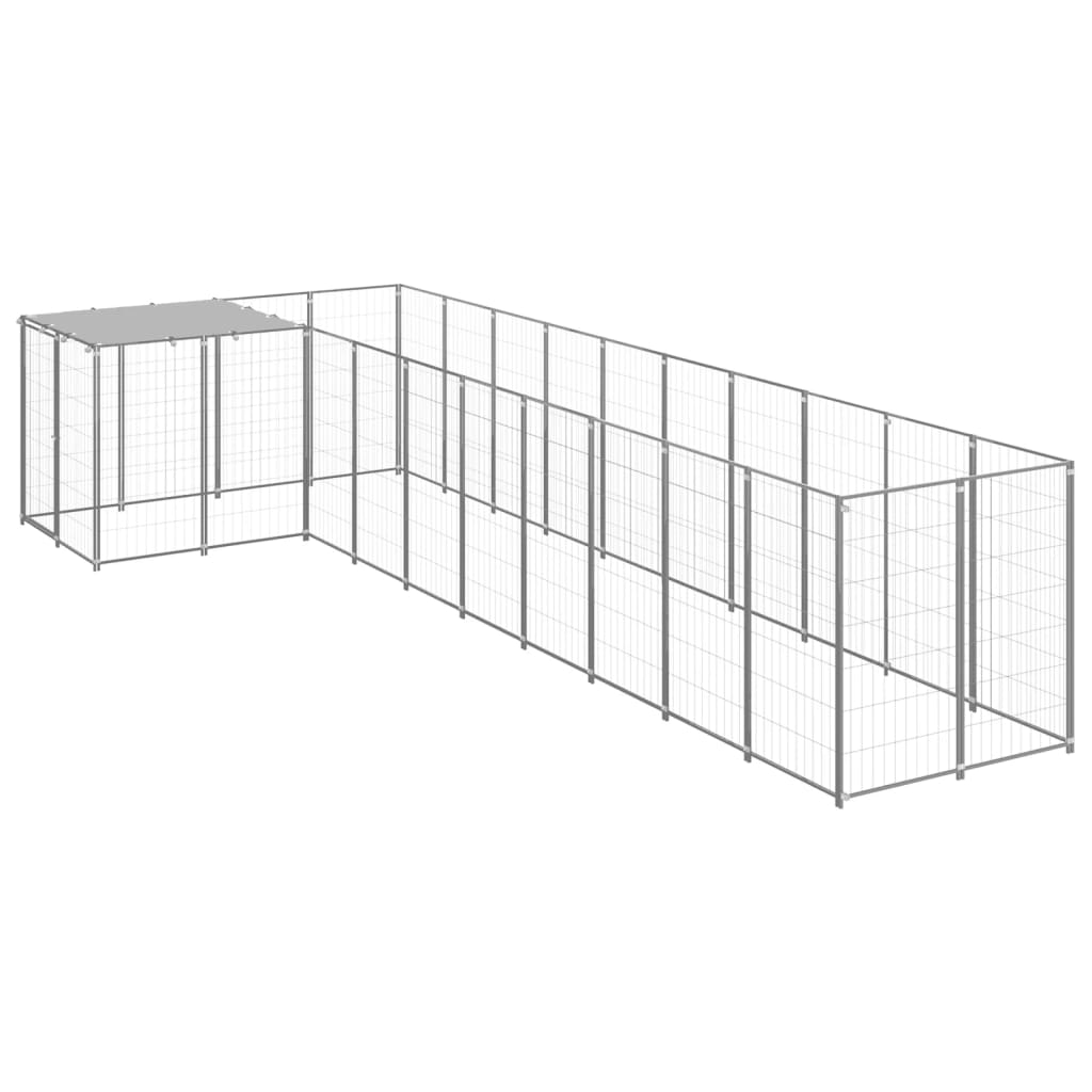 Perrera Plateada 7,26 M² Acero_1
