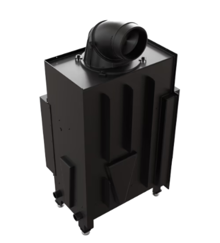 Bricosol Chimenea De Leña De Acero Kratki Floki S Izquierdo 8 Kw Ø 160_2