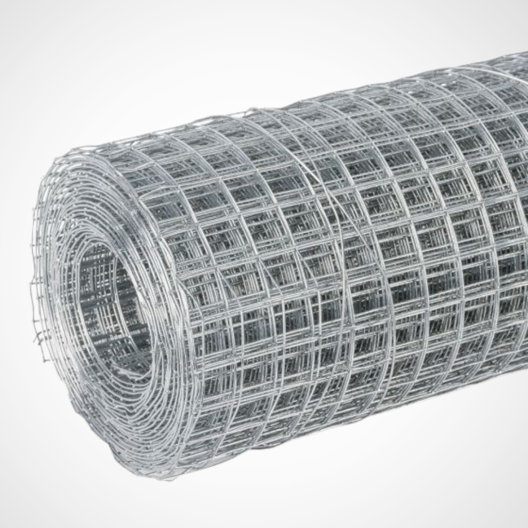 Malla Metalica| 1x5m| Composición 100% Acero Galvanizado| Alambre Electrosoldado| Malla Para Cercos| Reticula 6x6mm_1