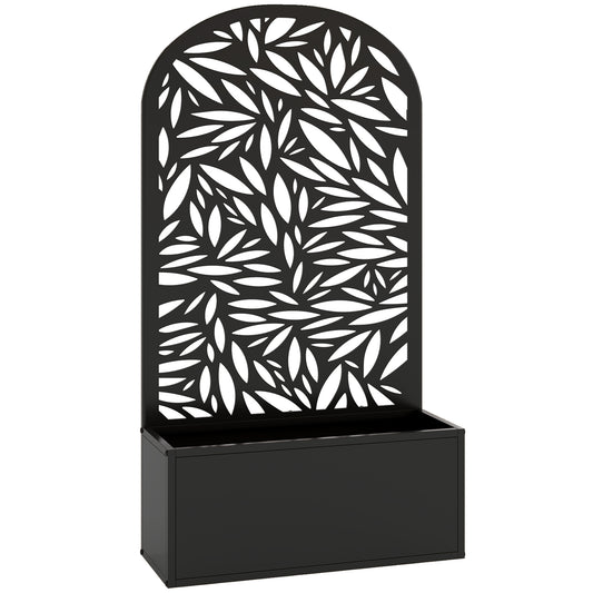 Outsunny Jardinera Exterior Grande De Metal_0