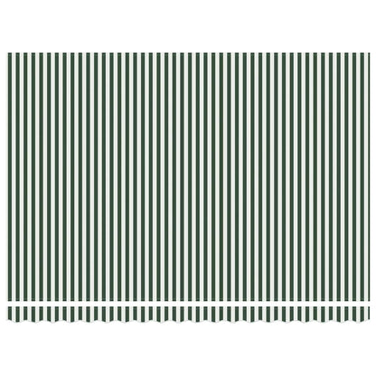 Toldo Retráctil Verde Y Blanco 450 X 300 X 165 Cm_5