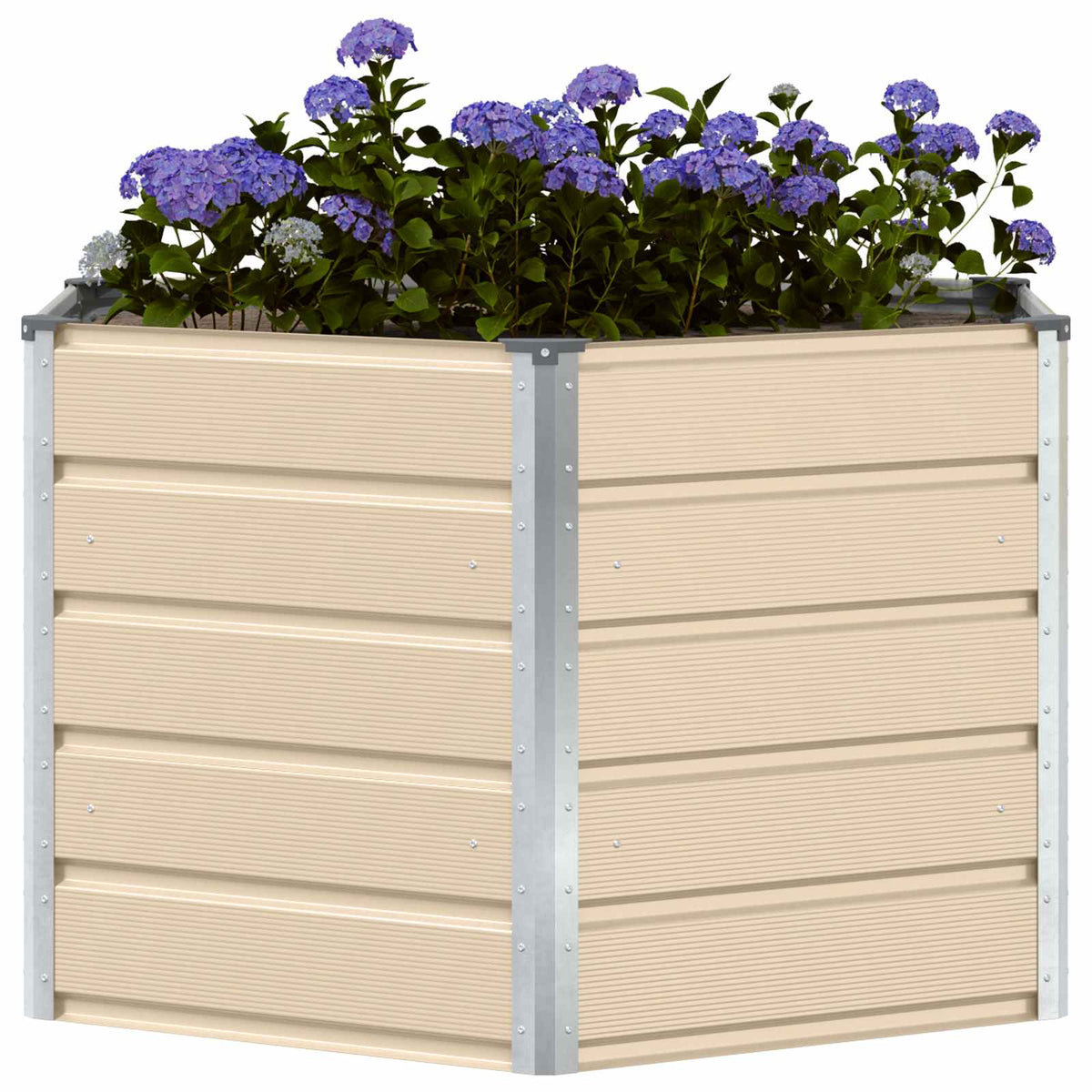 Jardinera Marfil 129 X 129 X75 Cm Acero_2