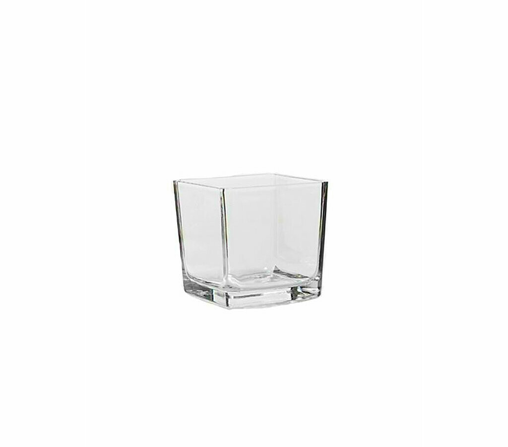 Cristal Cuadrado De Cristal 14x14cm_0