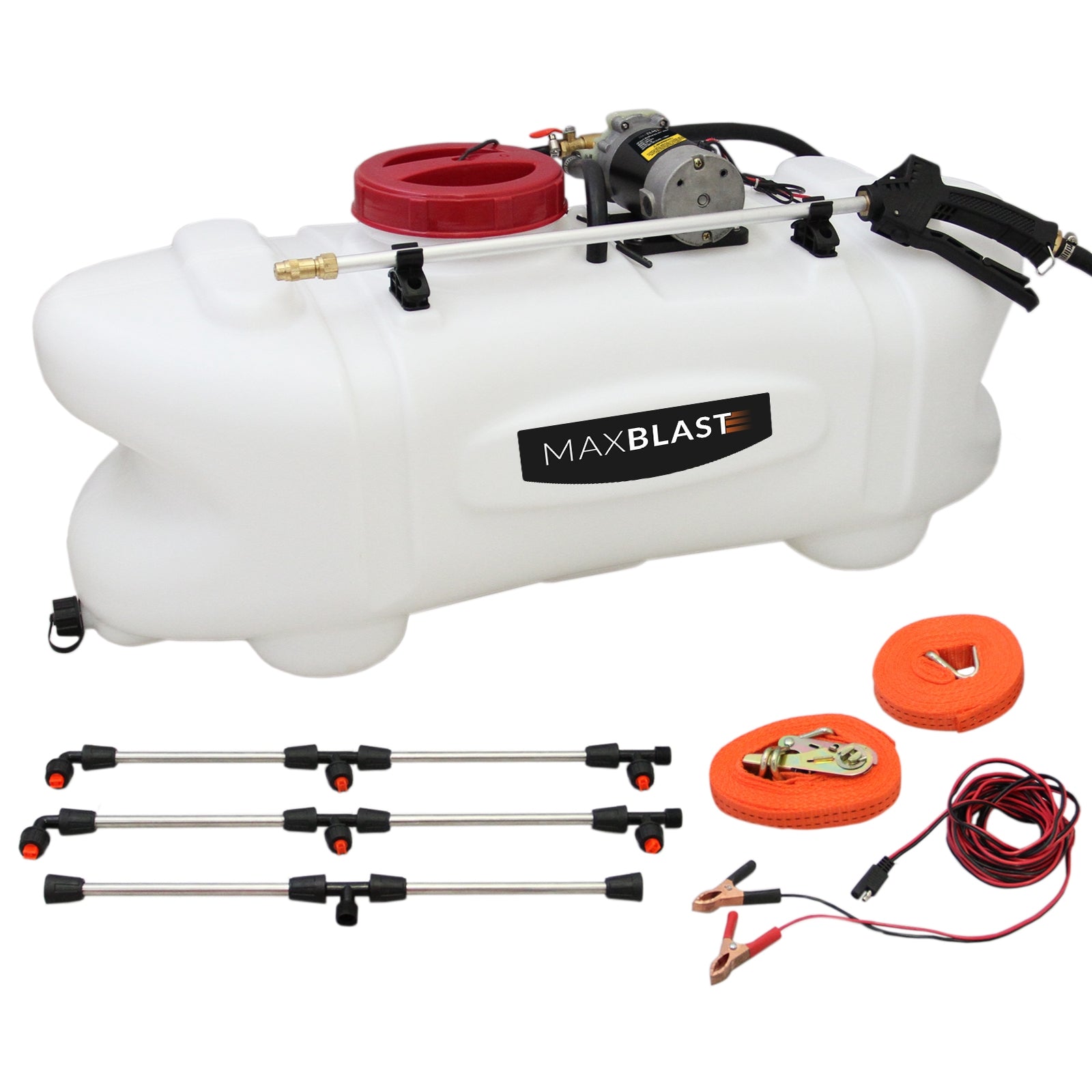 Atv Quad Pulverizador Agrícola Lanza De Mano 12v 100l De Tanque Cultivo Malezas_2